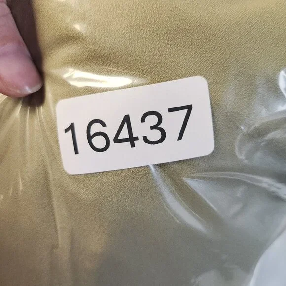 Women's Lime Green Sheer Coquette Ruffle Zip Up Blouse Small Romantic Layered - Picture 10 of 10